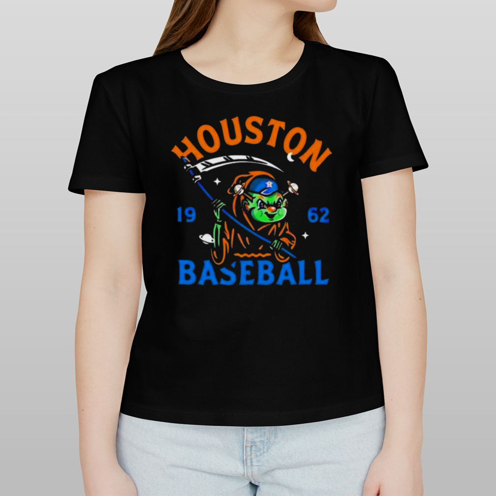 Houston Astros Orbit Reaper Baseball 1962 T-Shirt