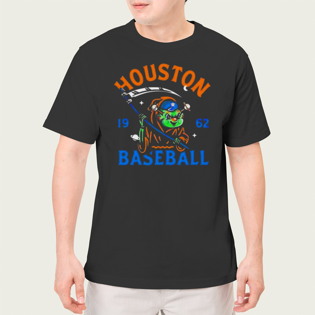 Houston Astros Orbit Reaper Baseball 1962 T-Shirt