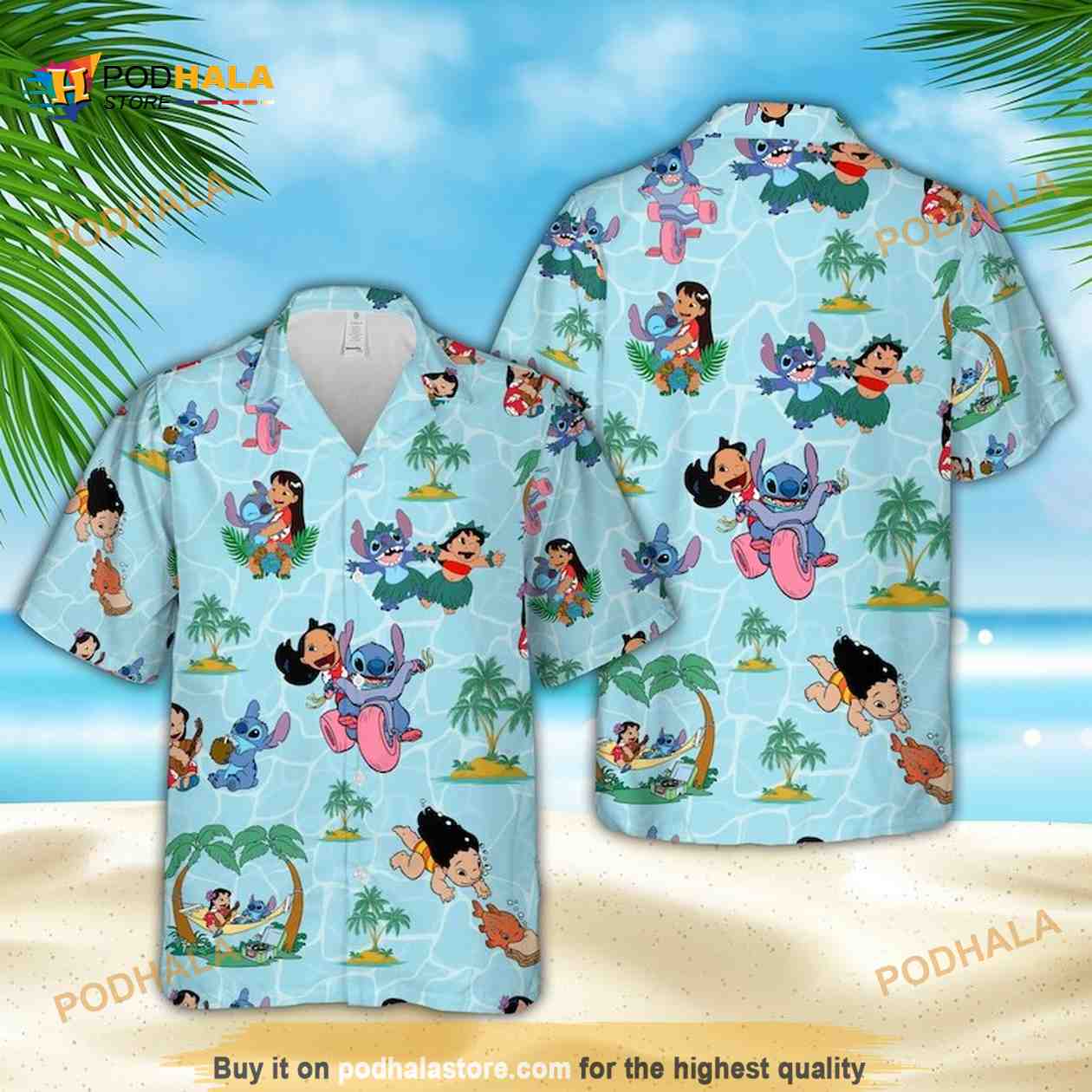 Pineapple Stitch Funny Hawaiian Shirt, Disney Stitch Guitar Tropical Beach  - Bring Your Ideas, Thoughts And Imaginations Into Reality Today