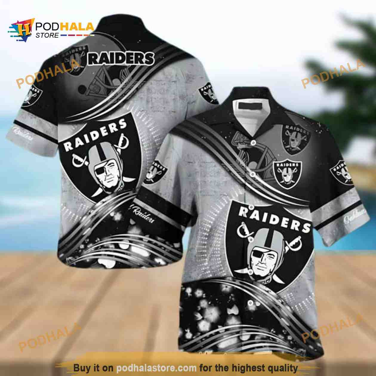 Oakland Las Vegas Raiders Funny Hawaiian Shirt For Men - Bring Your Ideas,  Thoughts And Imaginations Into Reality Today