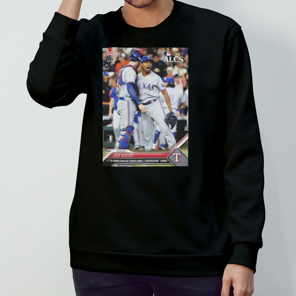 Jose Leclerc Texas Rangers 2023 T Shirt, hoodie, sweater, long sleeve and  tank top