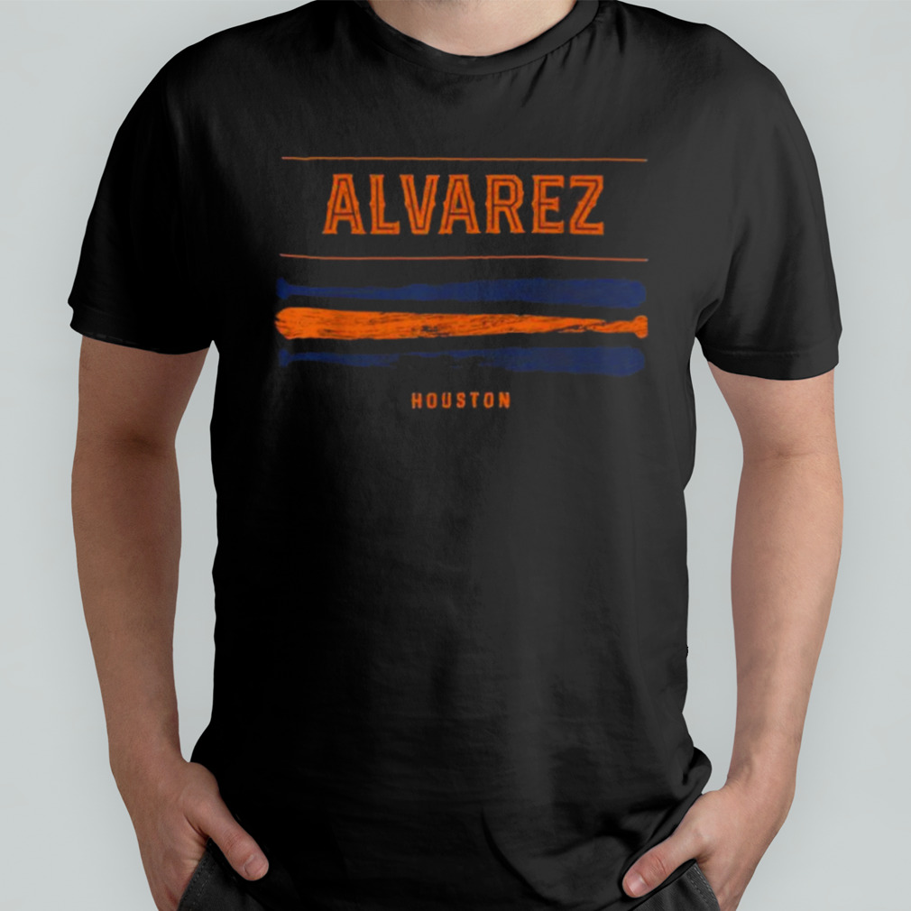 Yordan Alvarez Vintage Baseball Bat Gameday 2023 Houston Astros T-Shirt