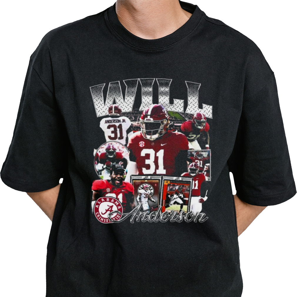 William anderson jr. Alabama crimson tide national Football league Shirt
