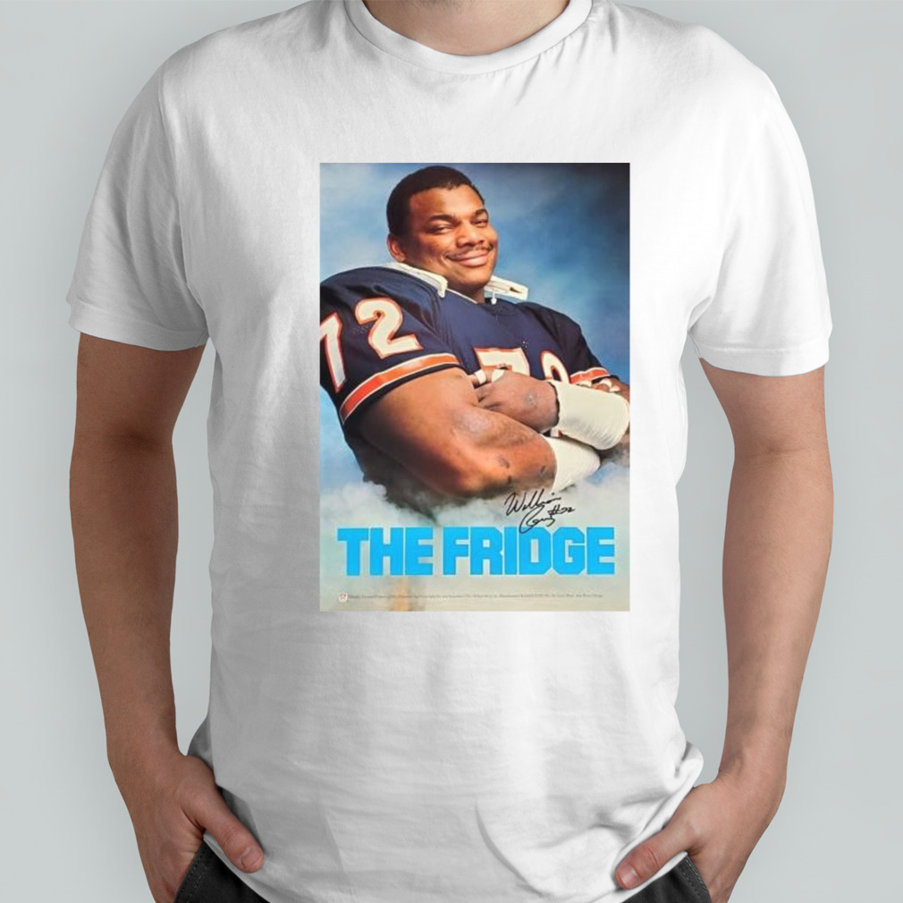 William Perry The Fridge Chicago Bears Nfl Football Vintage Original Poster Shirt