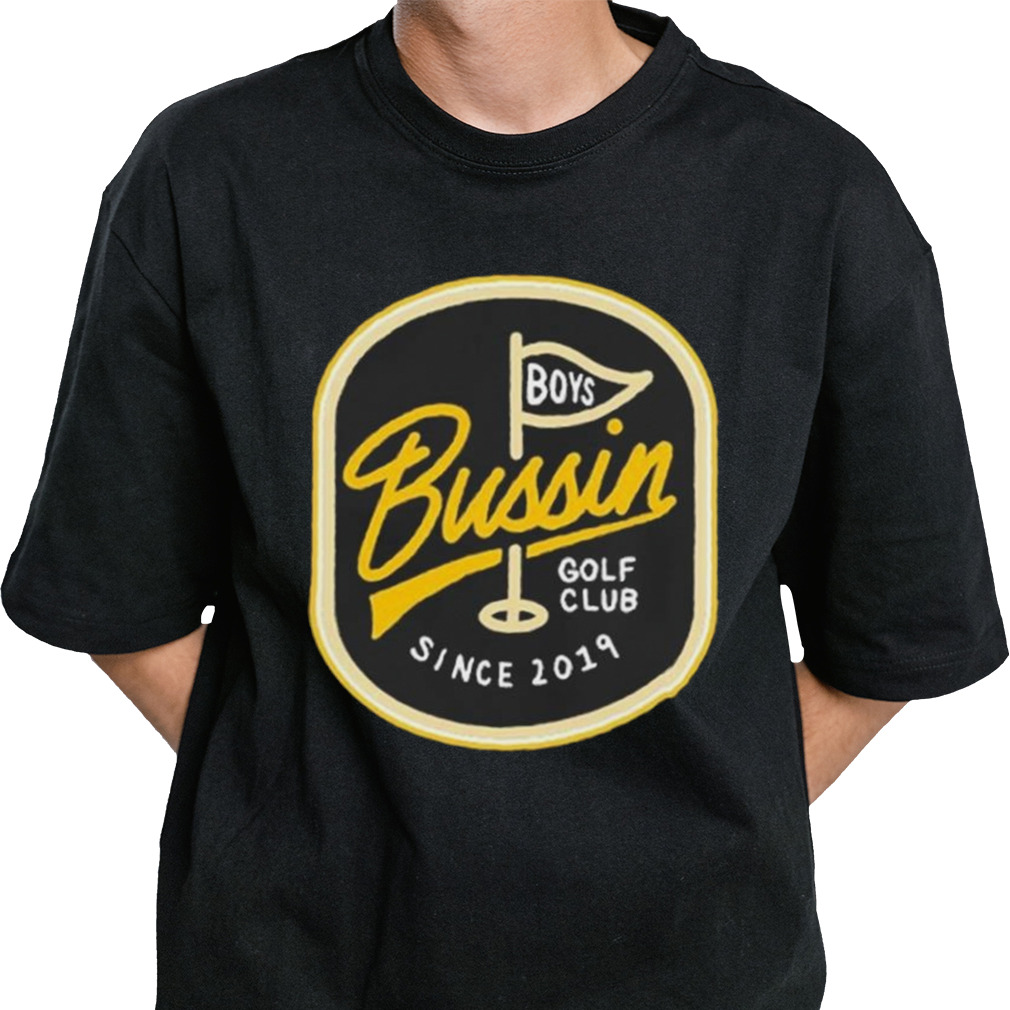 Will Compton Bussin Golf Club Pin Flag T-shirt