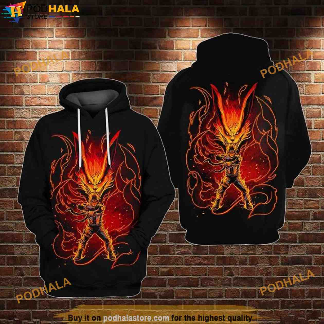 Naruto Mutated All Over Print 3D Hoodie, Gifts For Naruto Lovers - Bring Your Ideas, Thoughts And Imaginations Into Reality Today