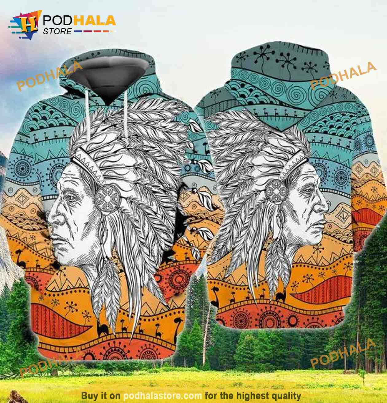 Native Pride 3D Hoodie, 3D Sweatshirt - Bring Your Ideas, Thoughts And Imaginations Into Reality Today