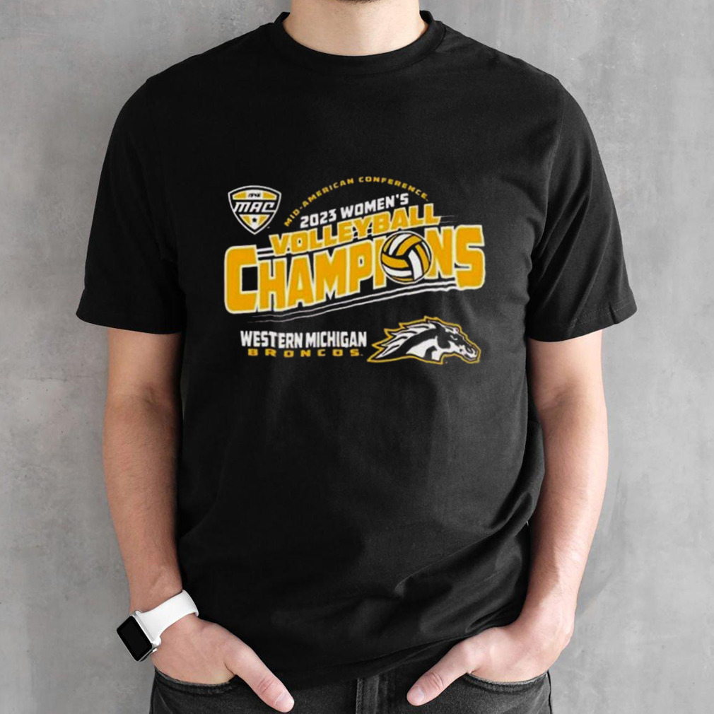 Broncos MAC 2023 Womens’s Volleyball Tournament Champions Shirts