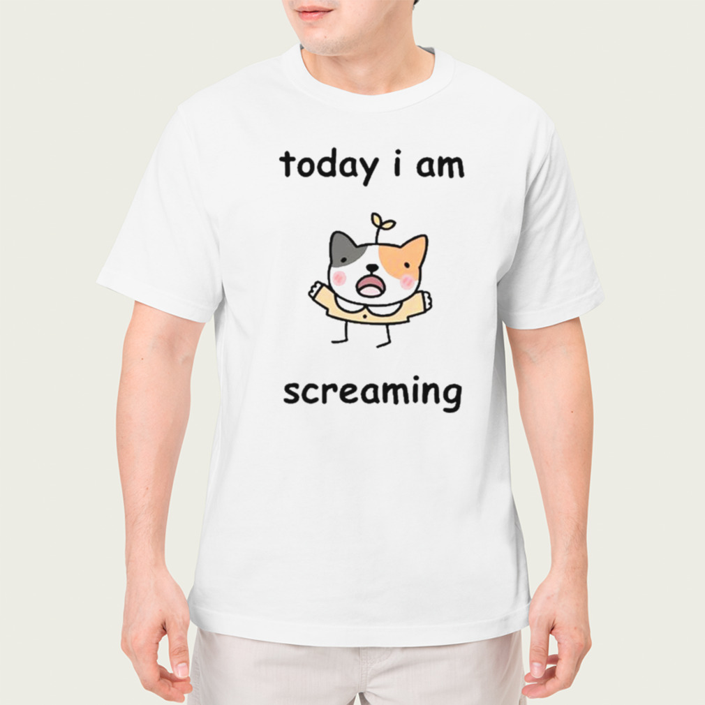 Today I Am Screaming T-shirts