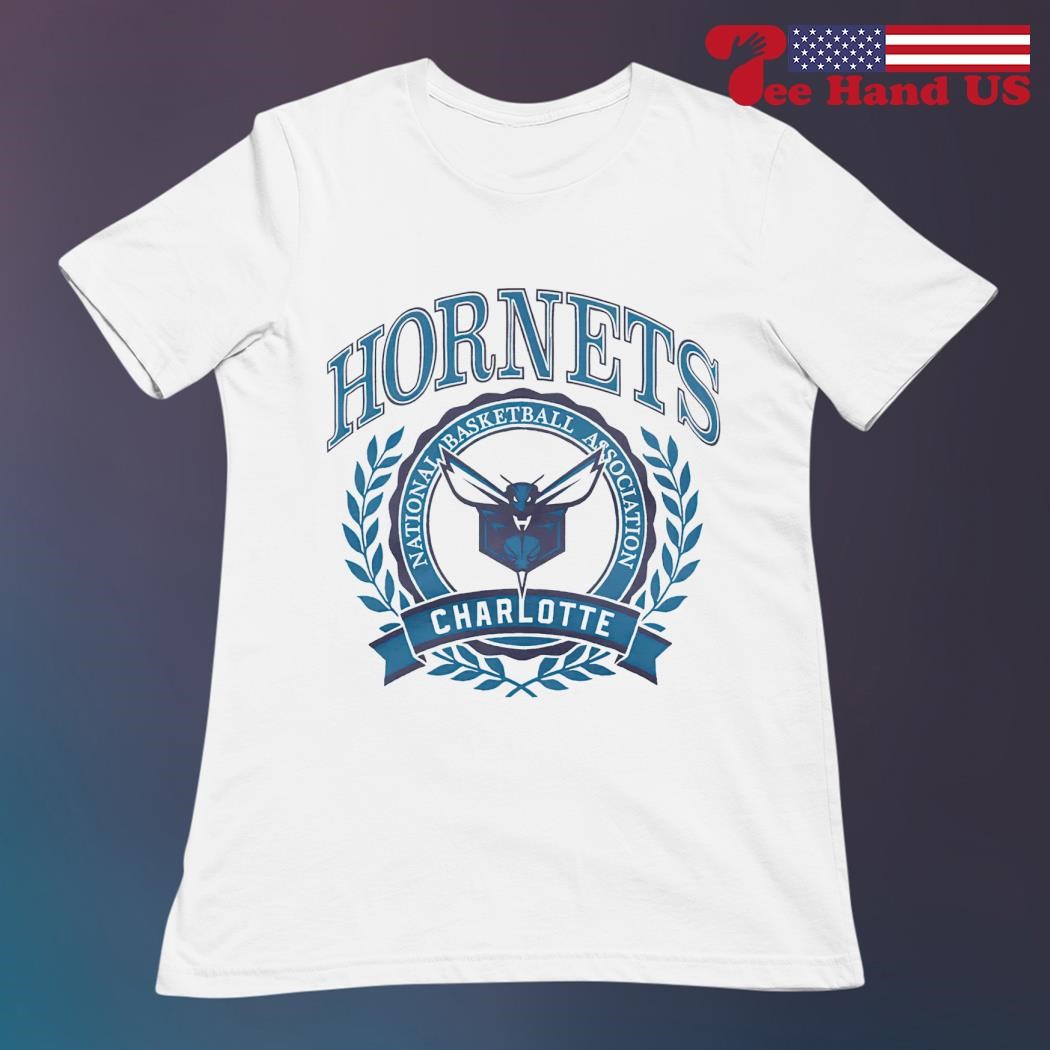Charlotte Hornets Crest National Basketball Association shirt