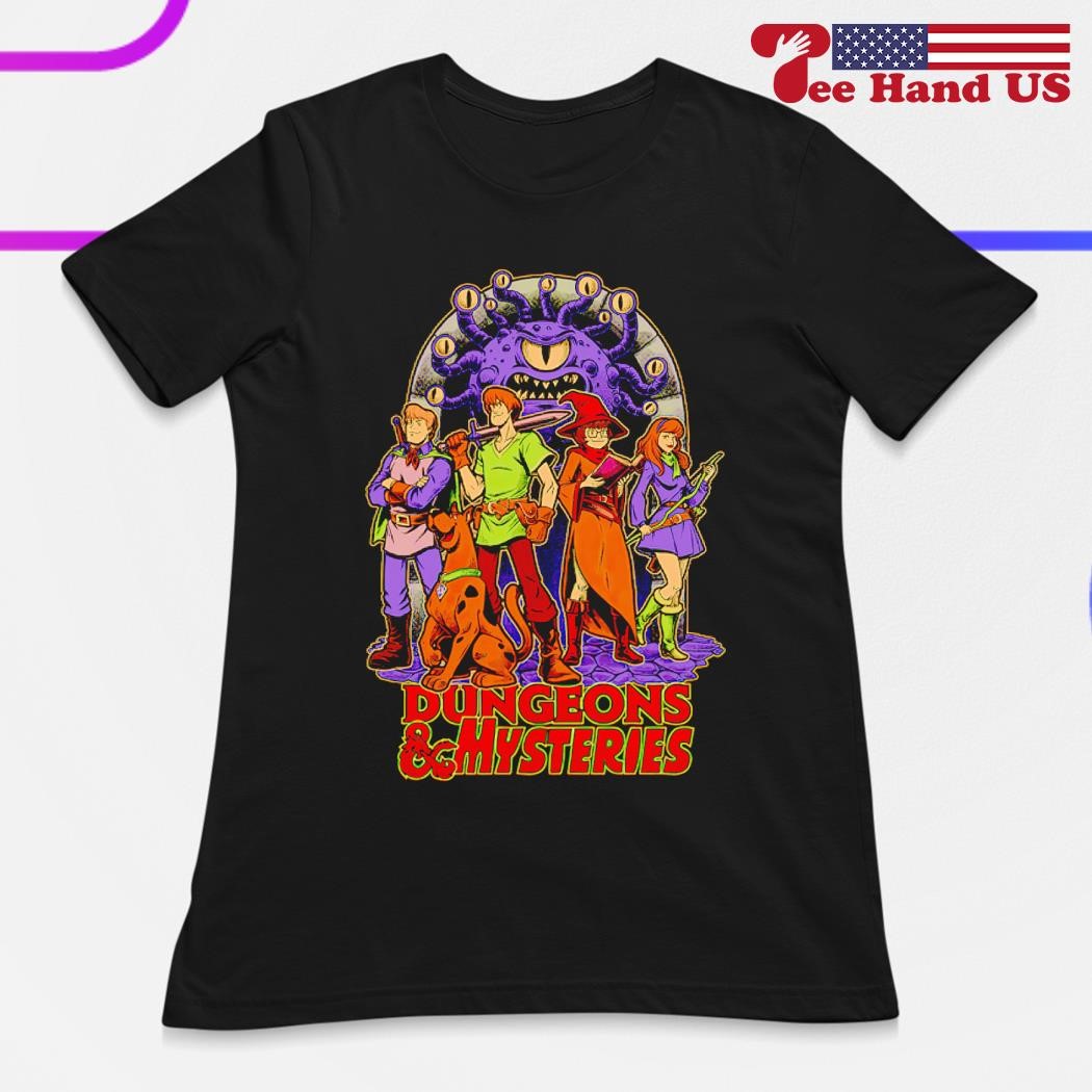 Dungeons & Mysteries Scooby-Doo and Dungeons & Dragons shirt