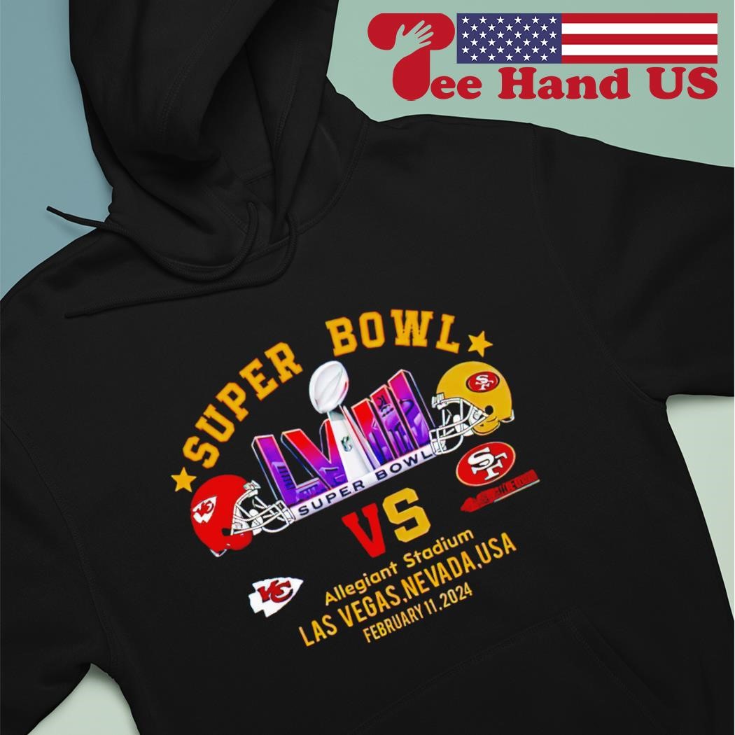 Kansas City Chiefs Vs San Francisco 49ers Super Bowl Allegiant Stadium shirt
