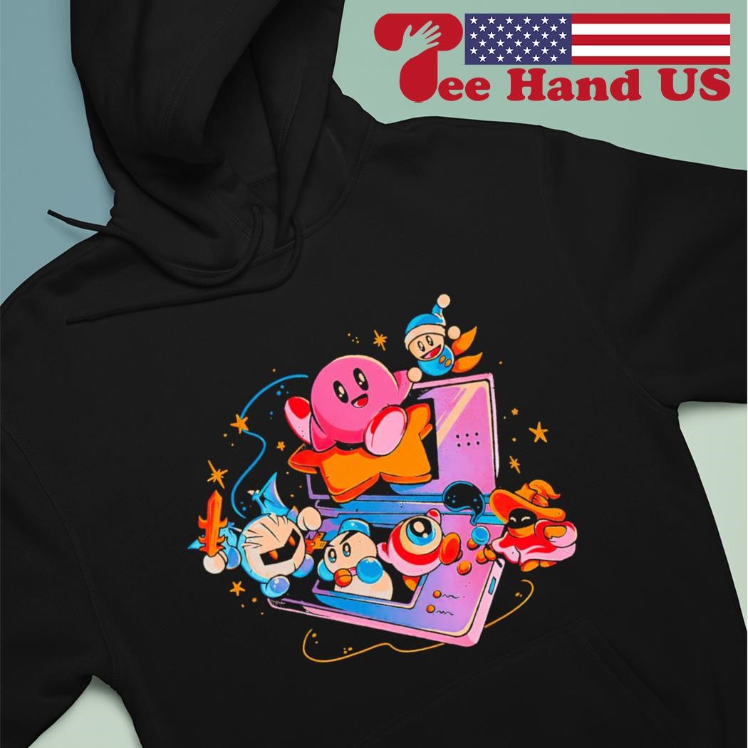 Kirby Pink Blob Game shirt