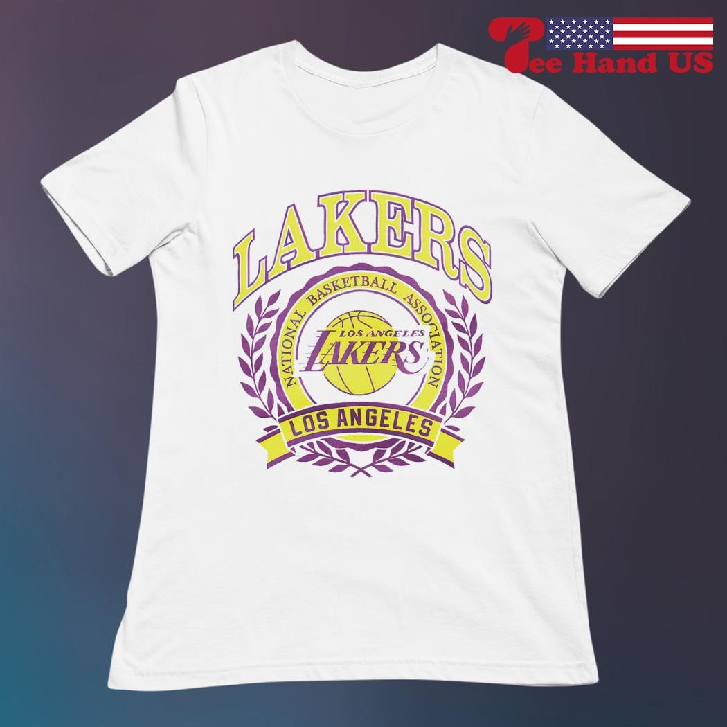 Los Angeles Lakers Crest National Basketball Association shirt