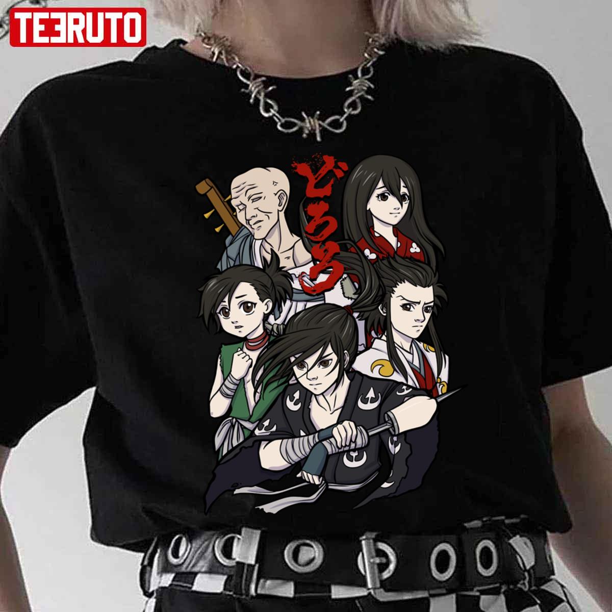 Characters Dororo Anime Unisex T-Shirt