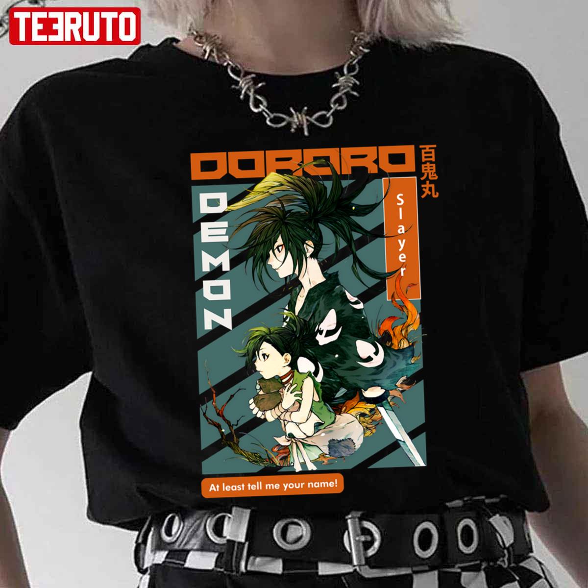 Japanese Hyakkimaru Dororo Anime Unisex T-Shirt