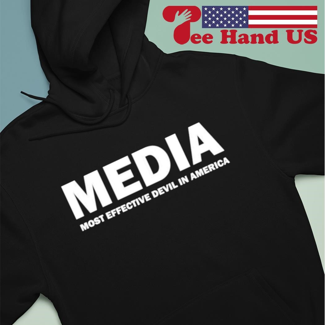 Men's media most effective devil in America shirt