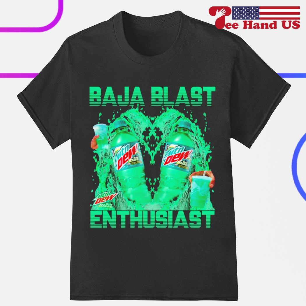 Mtn Dew Baja Blast Enthusiast shirt