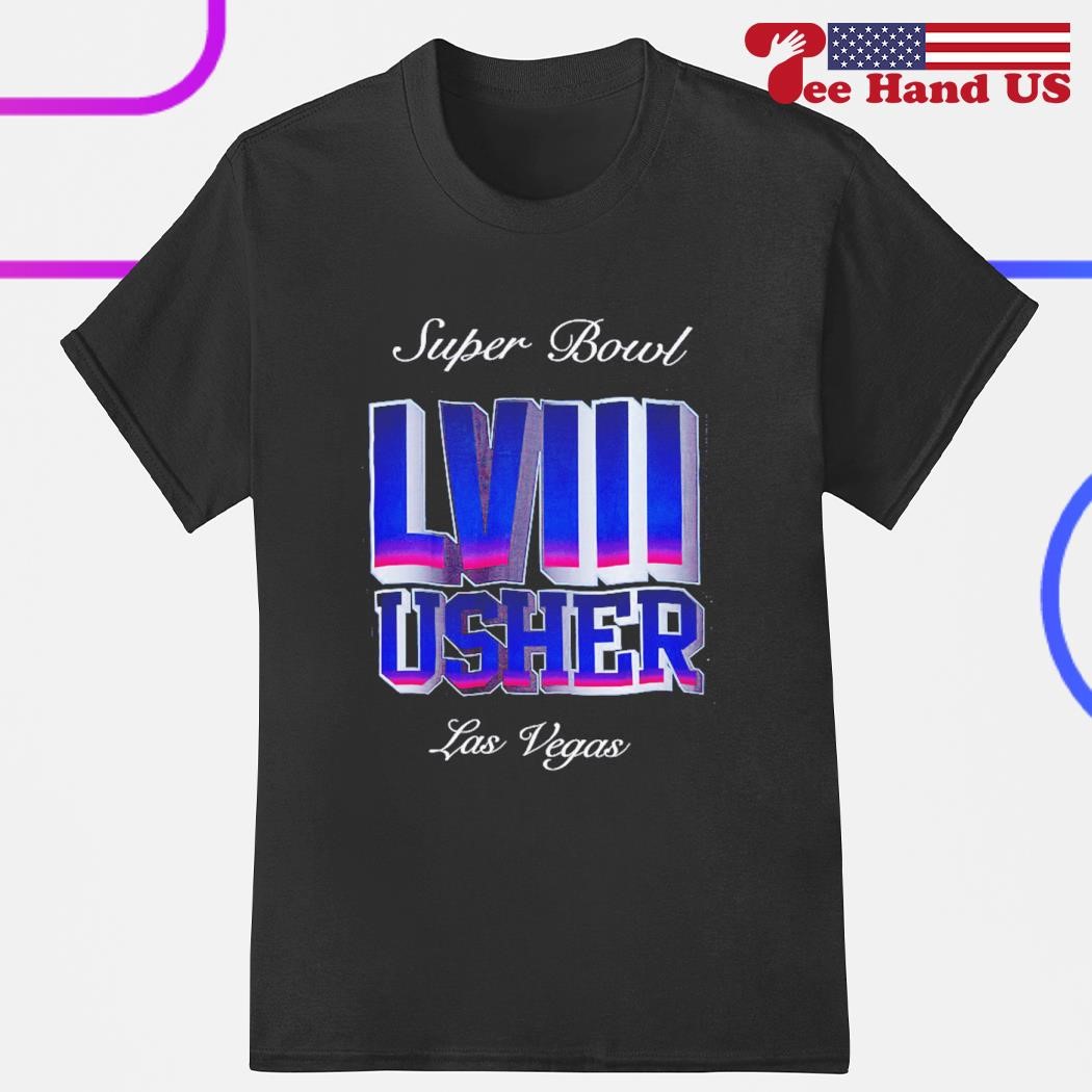 Usher Super Bowl LVIII Collection shirt