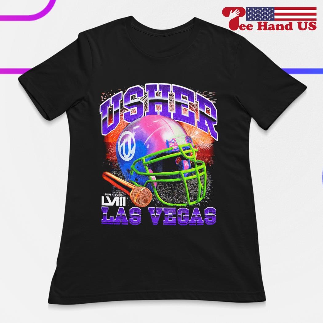 Usher Super Bowl LVIII Las Vegas shirt