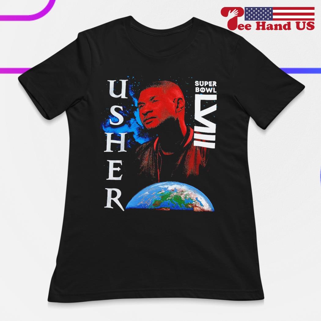 Usher Super Bowl LVIII shirt