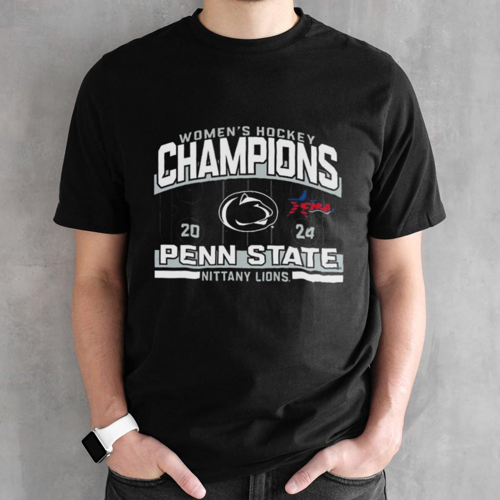 Penn State Nittany Lions 2024 Cha Women’s Ice Hockey Regular Season Conference Champions T-shirt