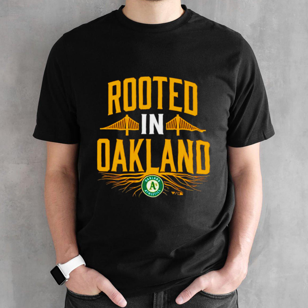Rooted In Oakland MLB Baseball shirt