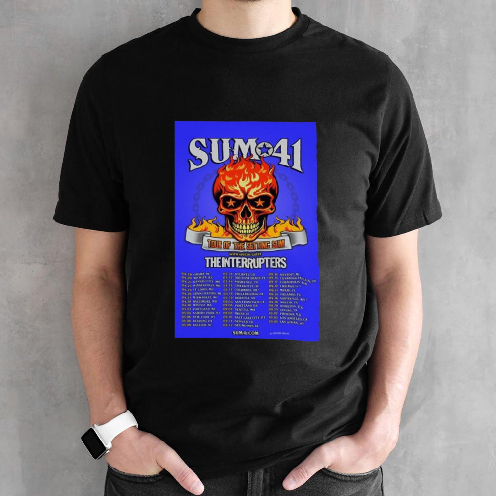 Sum 41 The Final World Tour 2024 T-shirt