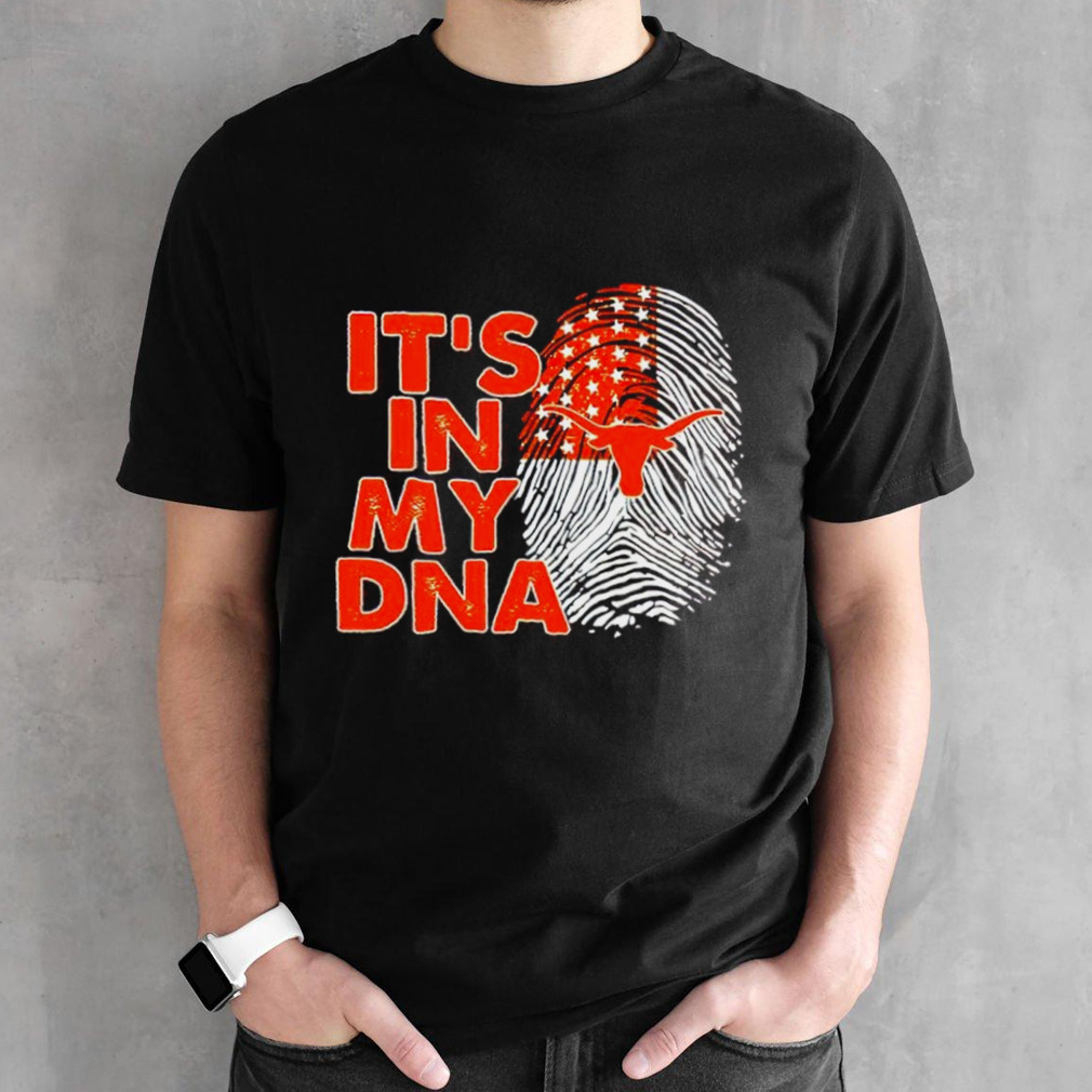 Texas Longhorns It’s In My DNA Fingerprint shirt