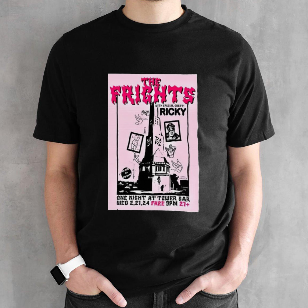 The Frights One Night At Tower Bar San Diego, Ca Feb 21, 2024 T-shirt