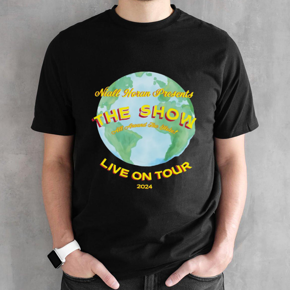 Niall Horan Merch Store The Show World Tour Black T Shirt