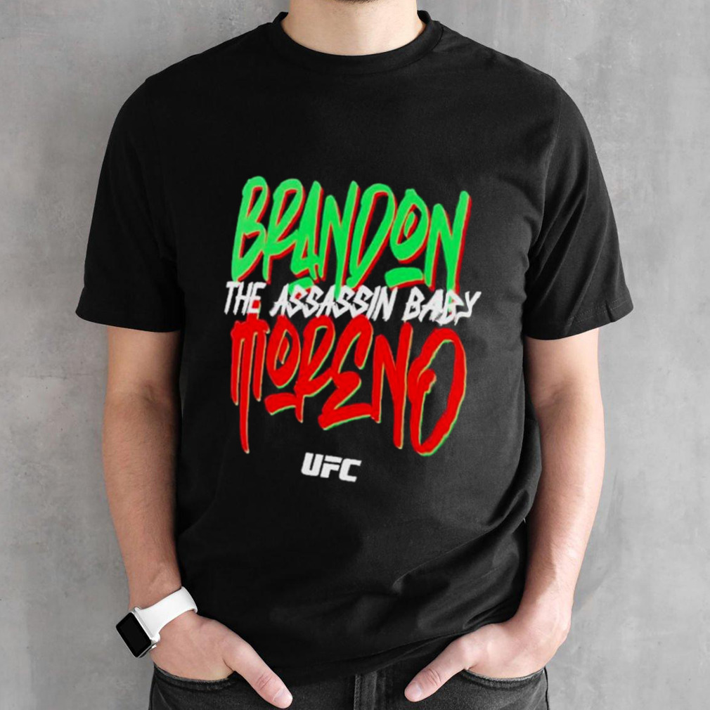 Ufc Merch Brandon Moreno Heather Gray Fanatics Branded The Assassin Baby T  Shirt