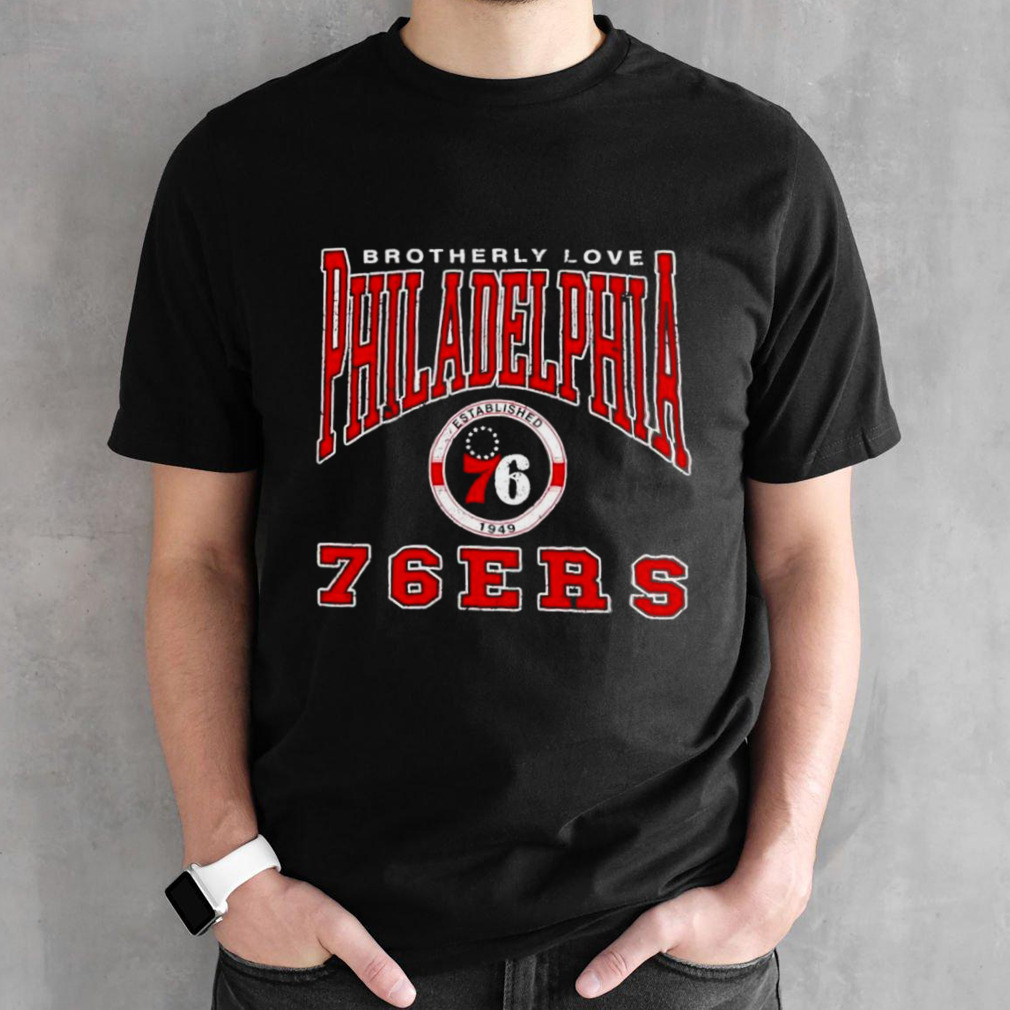 Brotherly Love Philadelphia 76ers Basketball retro shirts