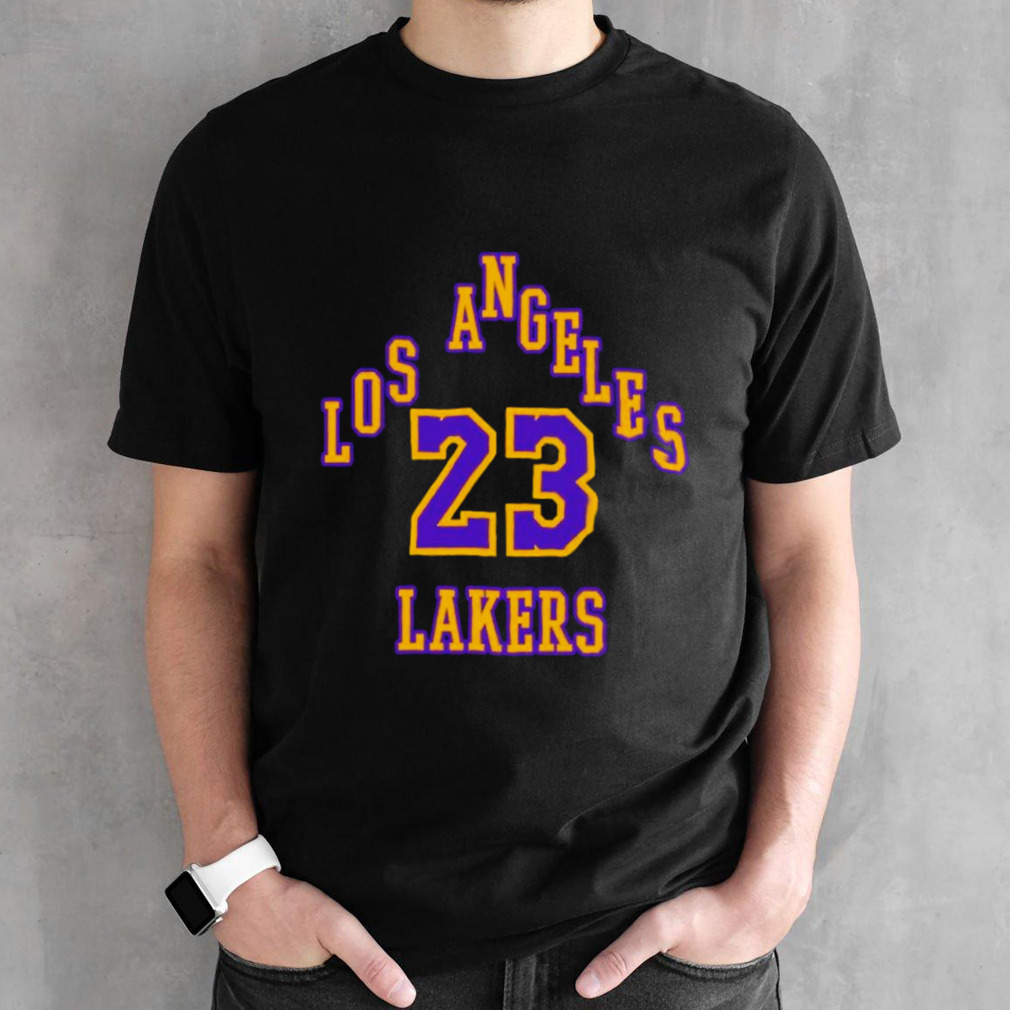 Lebron James Lakers 23 player basketball classic shirt