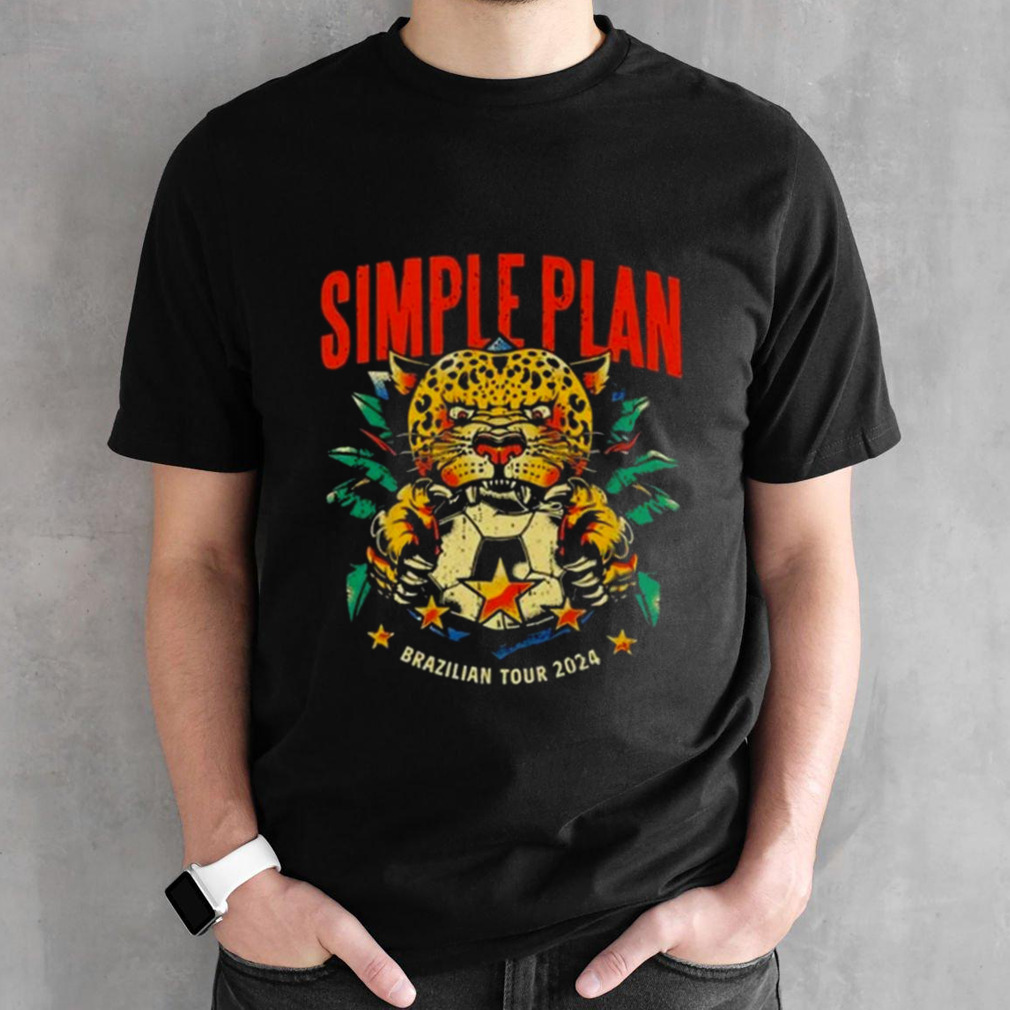 Simple Plan Brazilian Tour 2024 T-shirt
