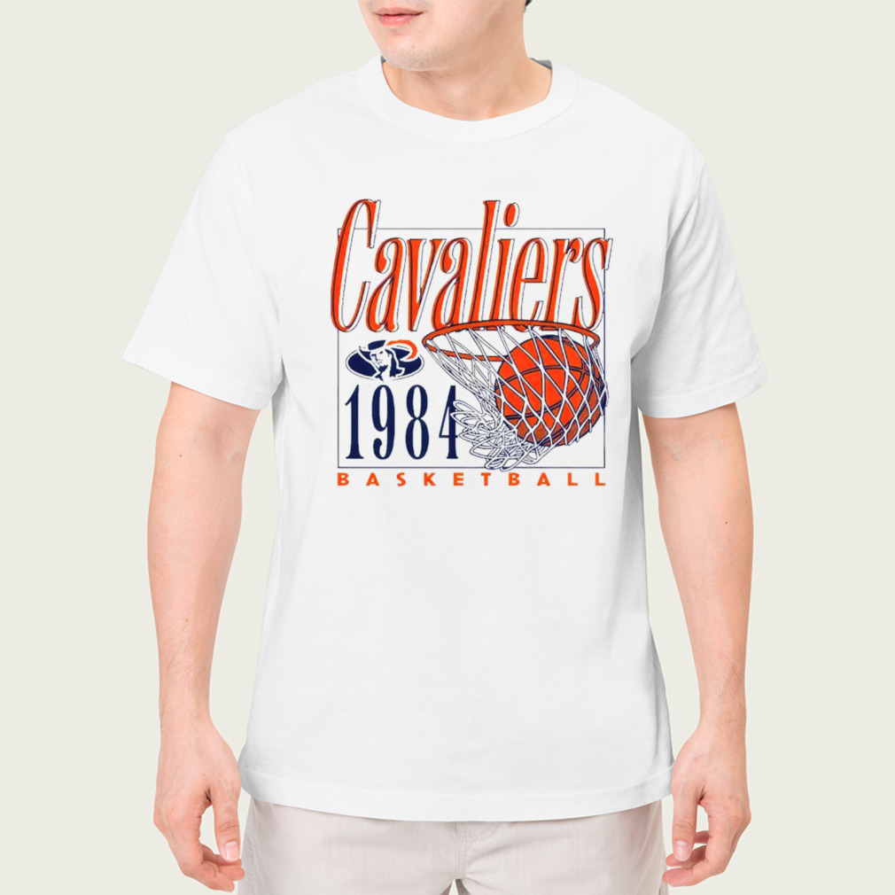 UVA Cavaliers men’s basketball 1984 retro logo shirt