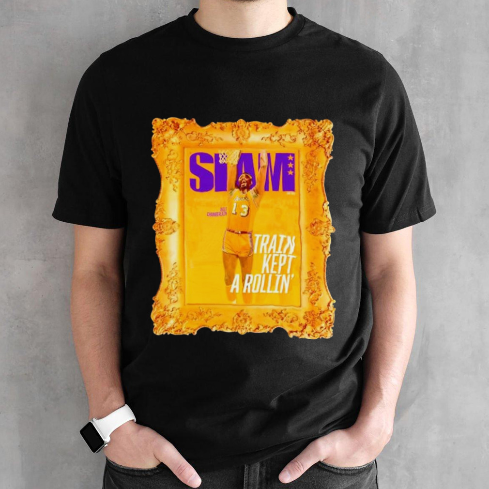Wilt Chamberlain Los Angeles Lakers SLAM Frame shirt