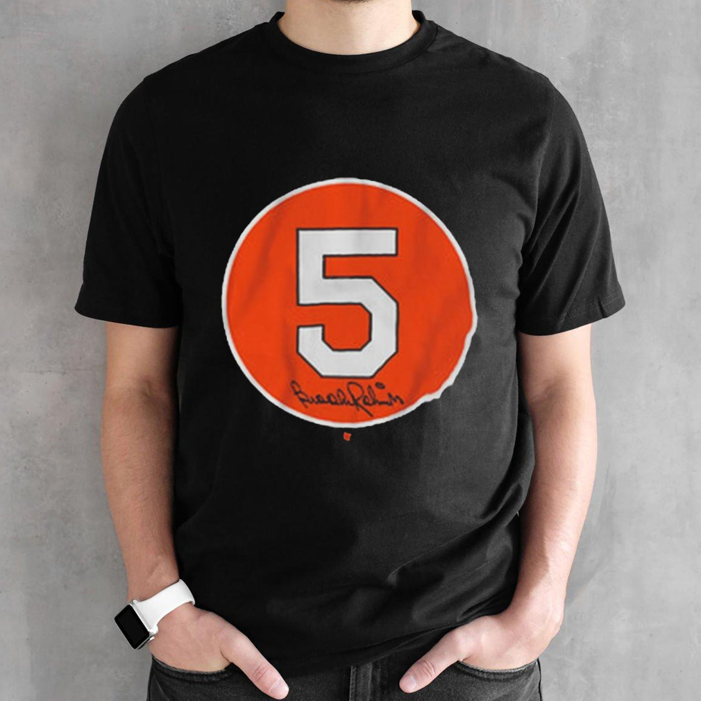 Brooks Robinson 5 Number Circle T-shirts