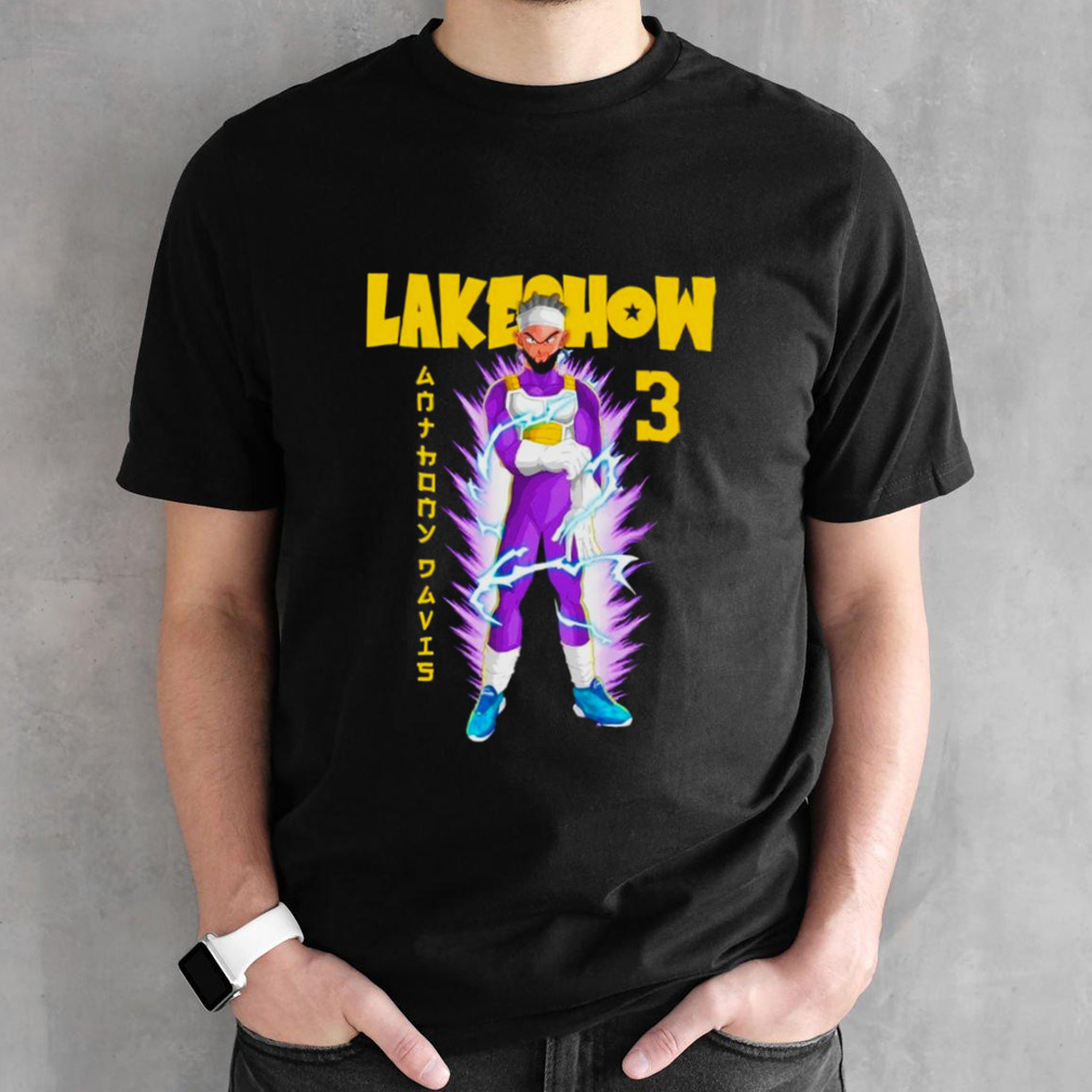 Lake Show Los Angeles Laker Basketball Dragon Ball shirt