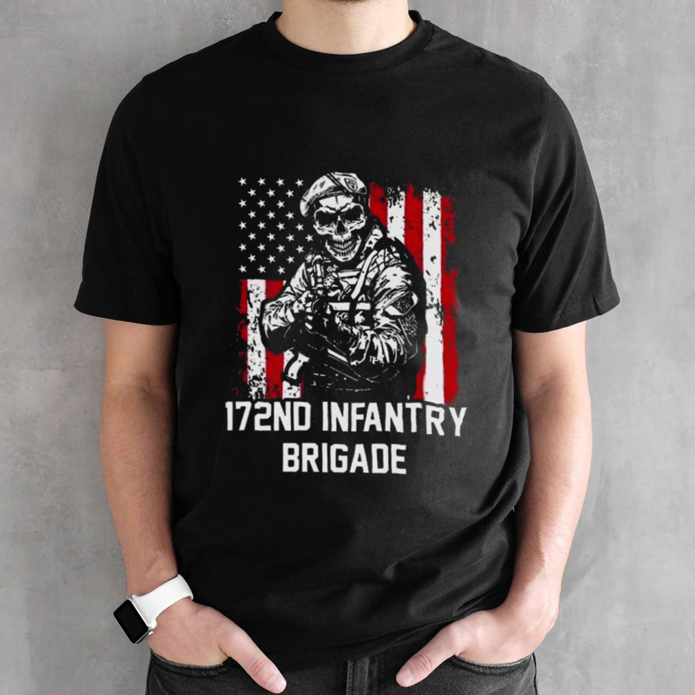 Skull 172nd Infantry Brigade USA Shirt