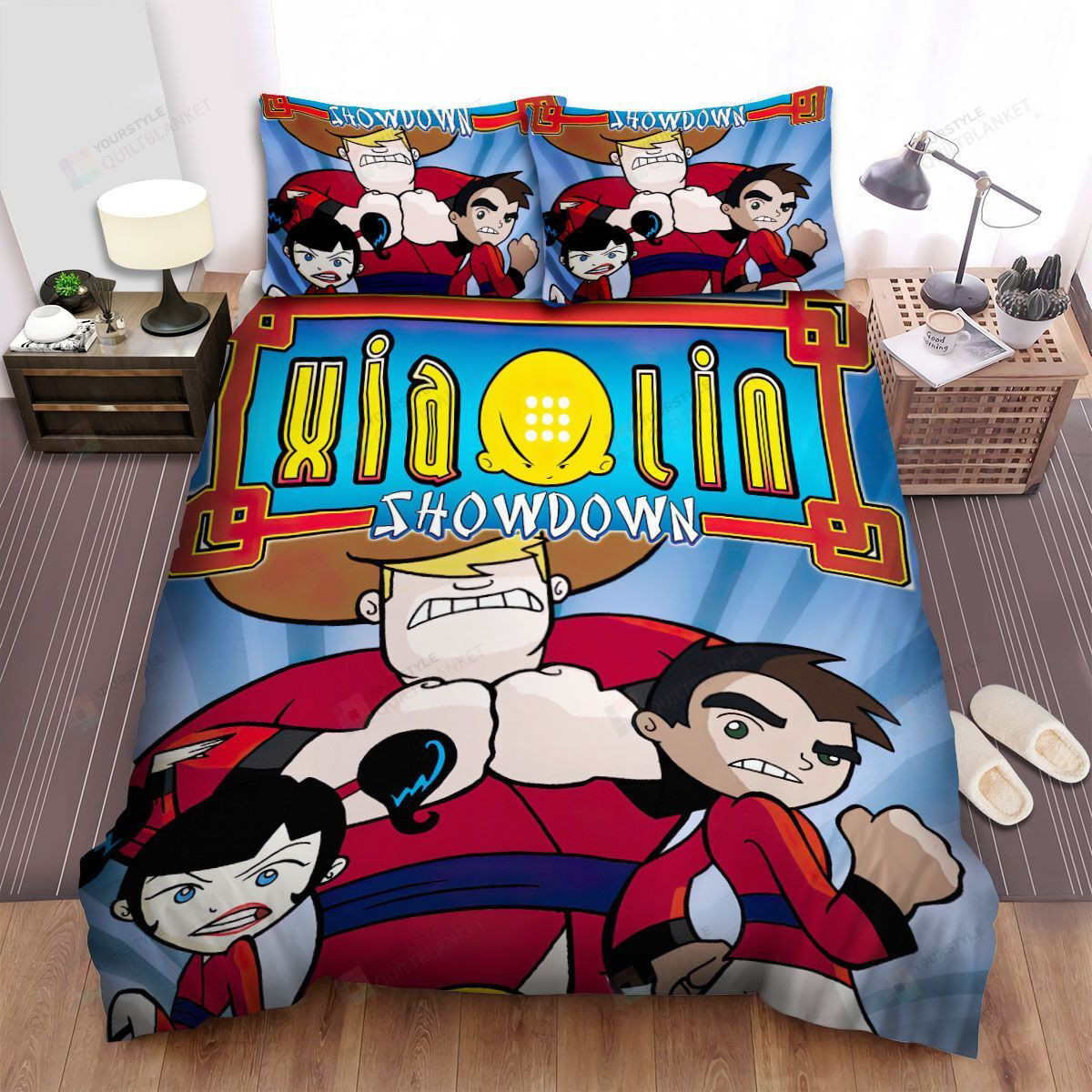Xiaolin Showdown Warriors Ready To Fight Bed Sheets Spread Duvet Cover Bedding Sets