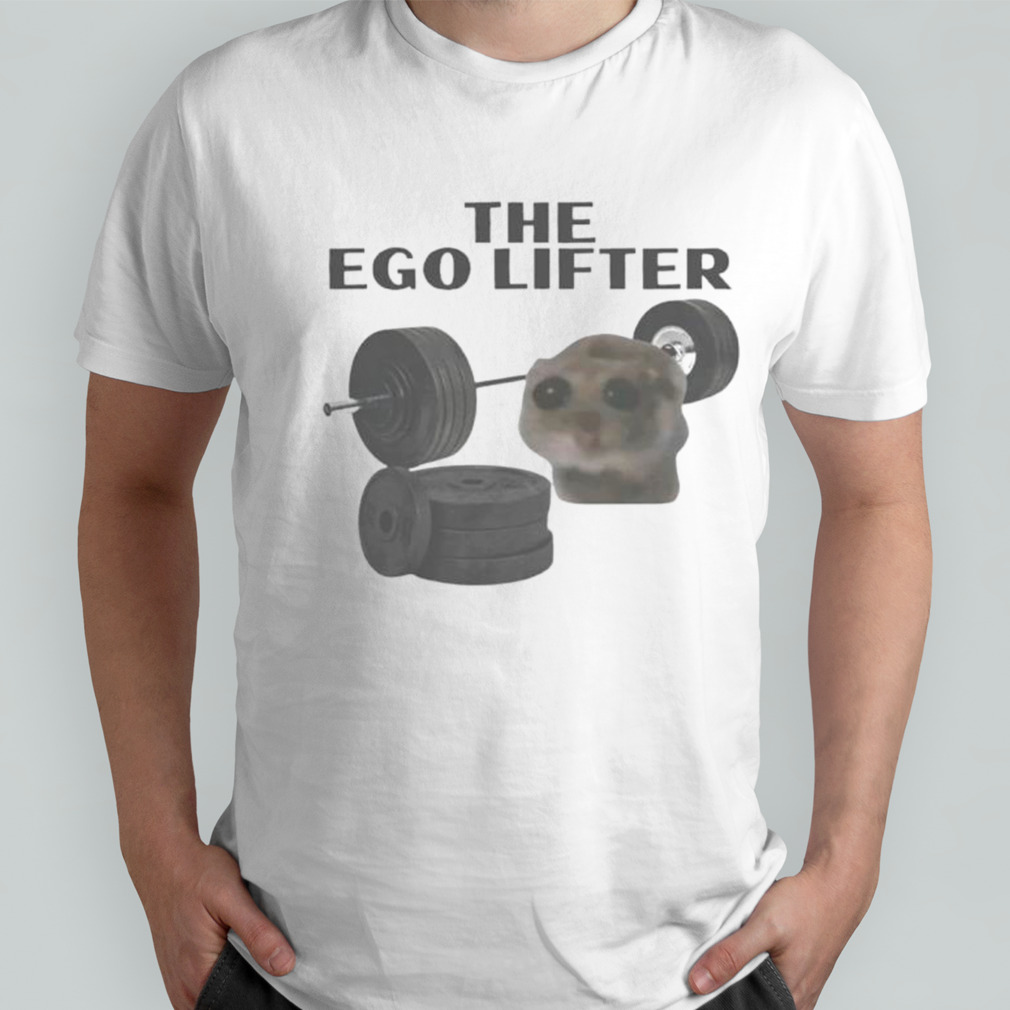 Cat fitness the ego lifter funny shirt