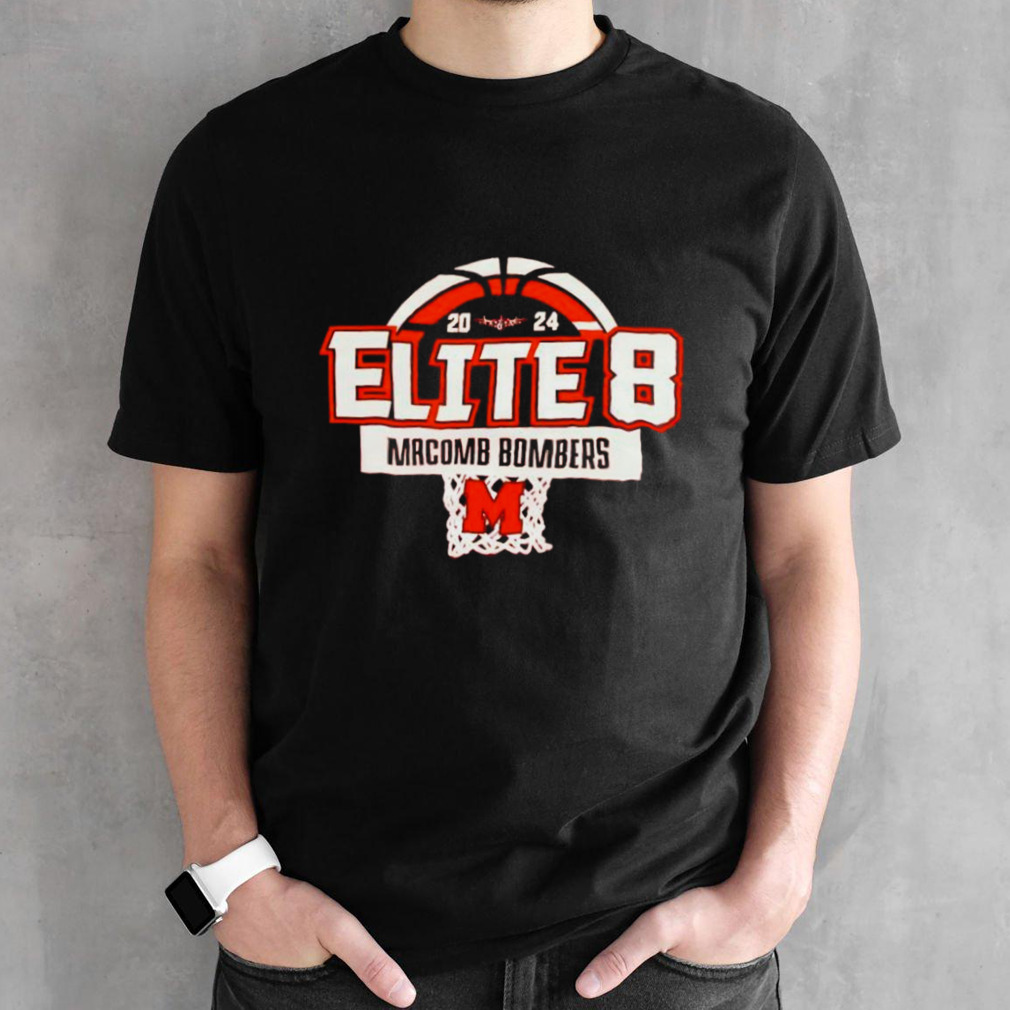 Macomb Bombers 2024 Men’s basketball Elite 8 shirt