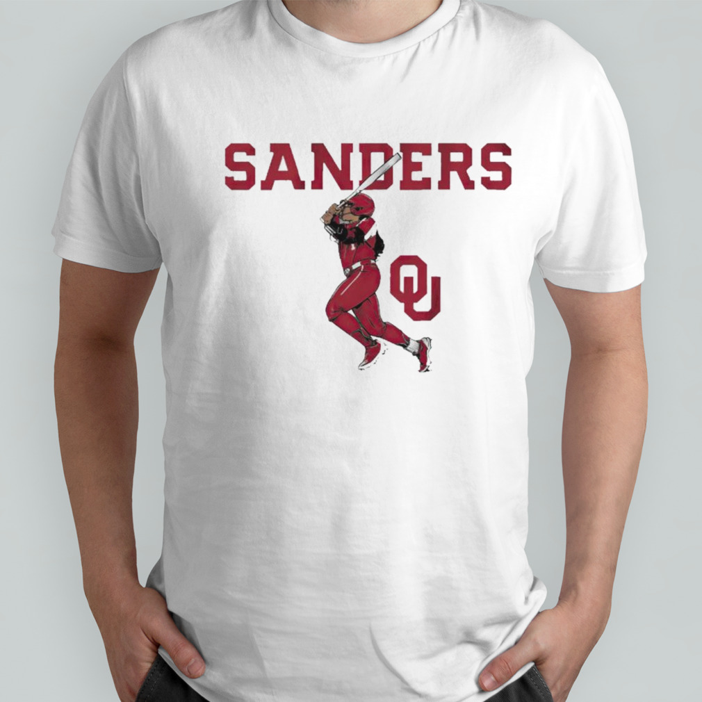 Oklahoma Softball Cydney Sanders Slugger Swing shirt