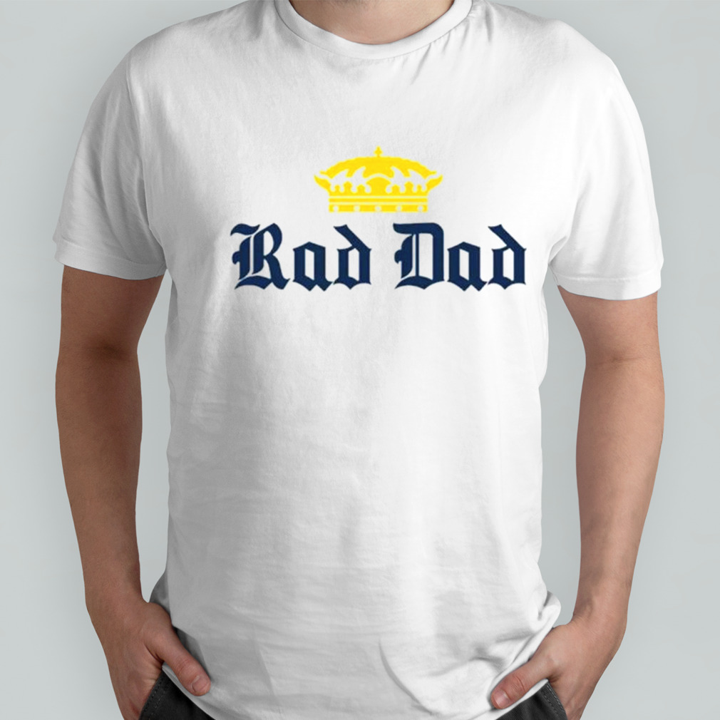 Rad Dad Cerveza logo shirt
