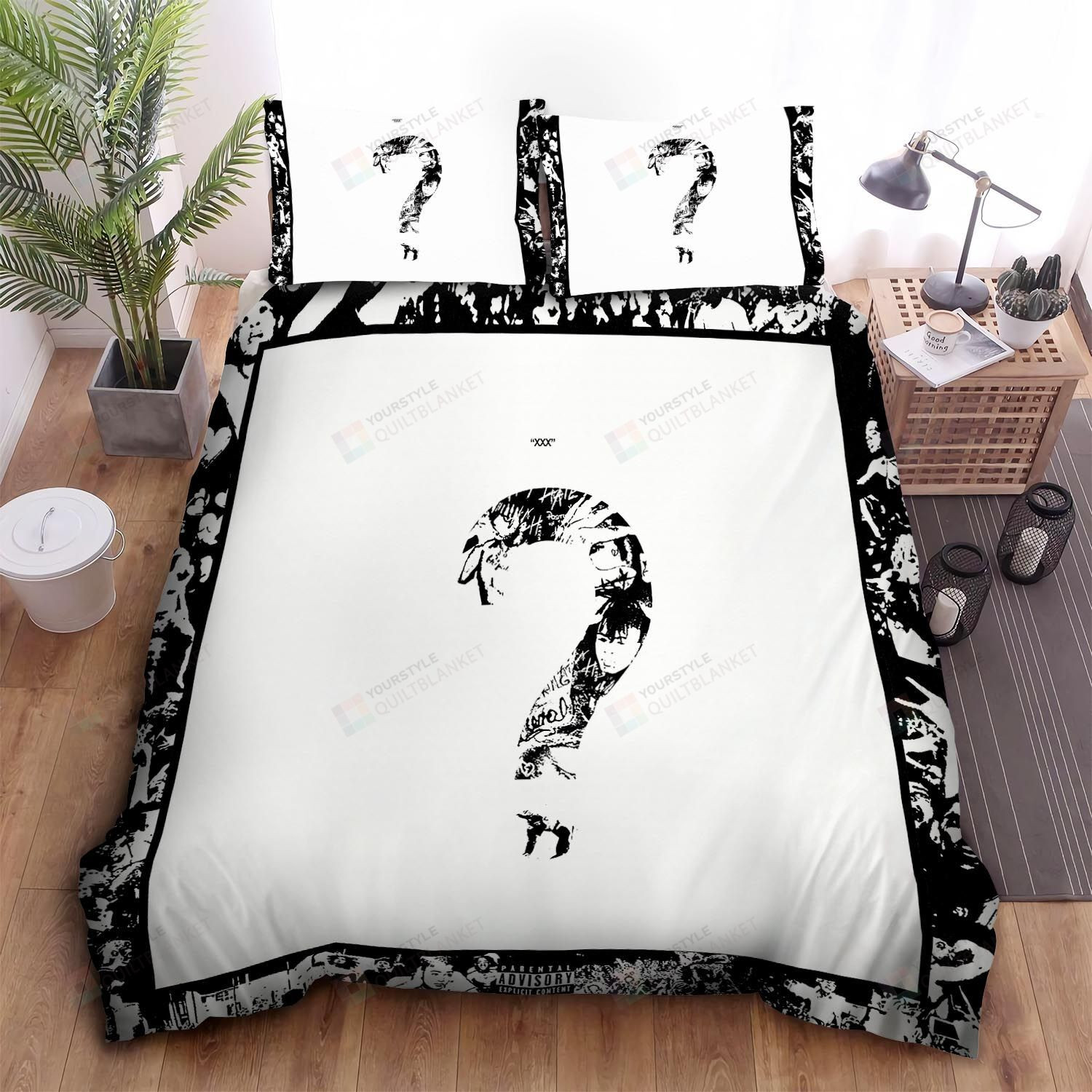 Xxxtentacion  Album Cover Art Bed Sheets Spread Duvet Cover Bedding Sets