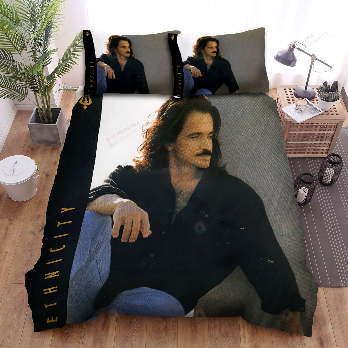 Yanni Ethnicity Album Cover Bed Sheets Spread Comforter Duvet Cover Bedding Sets