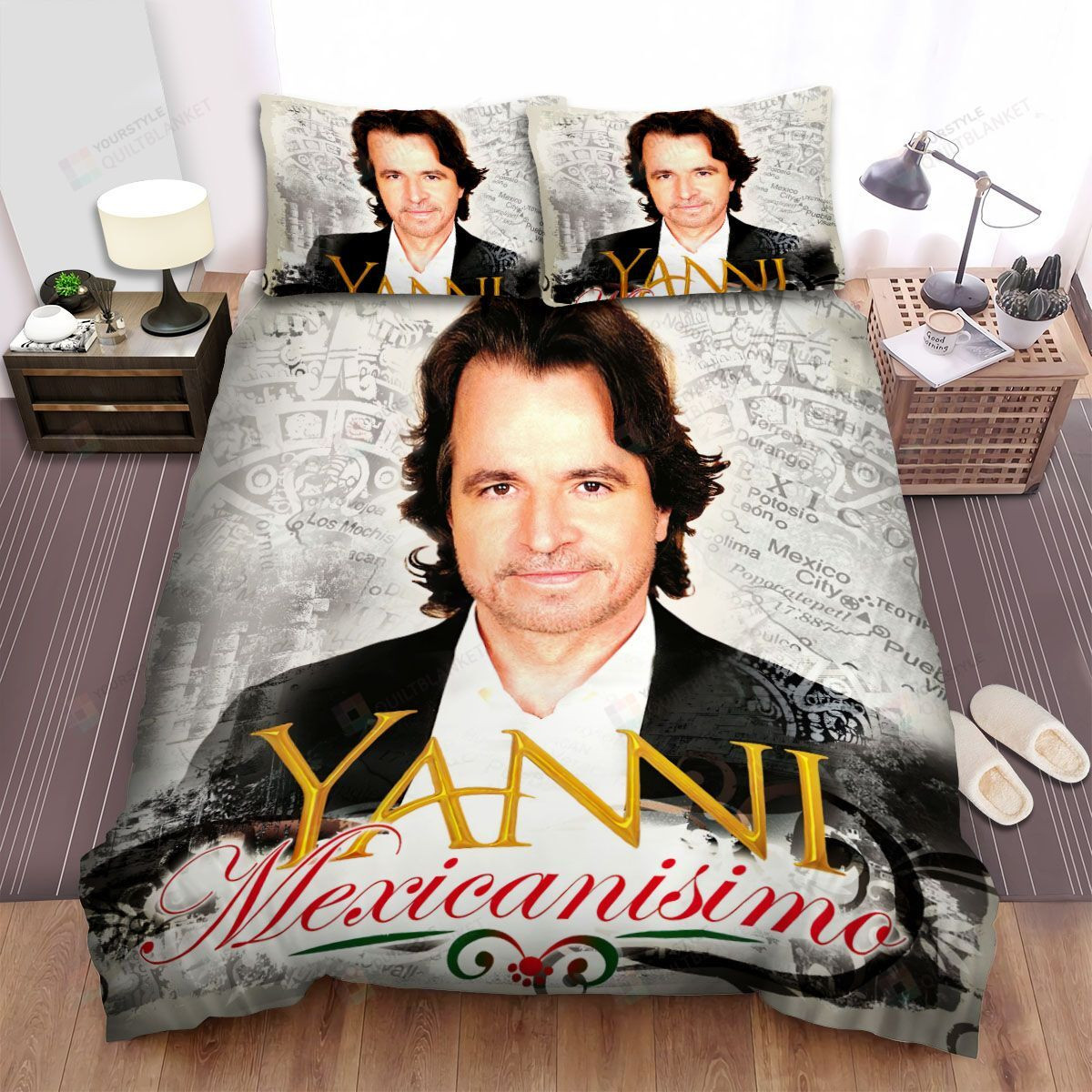 Yanni Mexicanisimo Album Cover Bed Sheets Spread Comforter Duvet Cover Bedding Sets