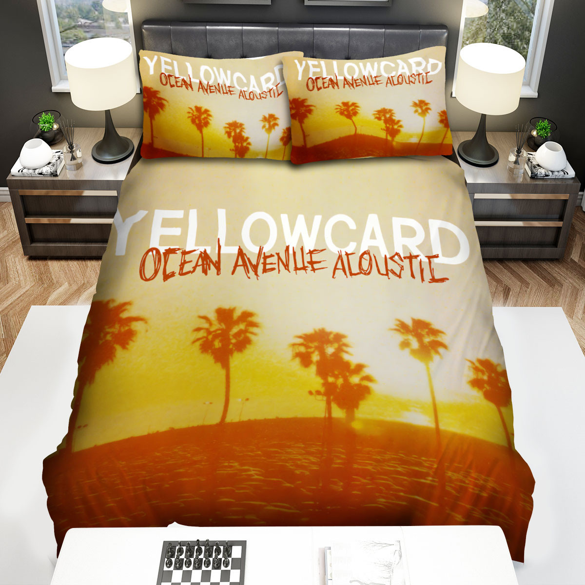 Yellowcard Photo Album Bed Sheets Spread Comforter Duvet Cover Bedding Sets