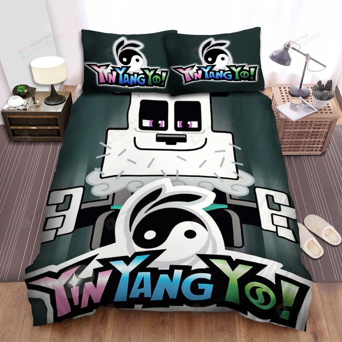 Yin Yang Yo! Master Yo Poster Bed Sheets Spread Duvet Cover Bedding Sets